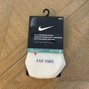 Nike White Athletic Socks for Performance